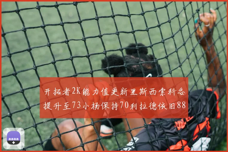 开拓者2K能力值更新里斯西索科各提升至73小杨保持70利拉德依旧88
