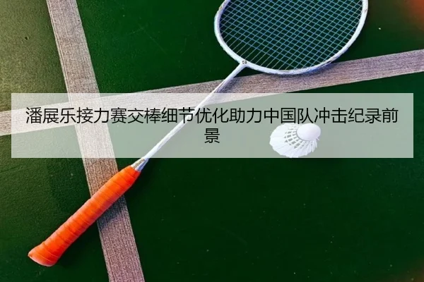 潘展乐接力赛交棒细节优化助力中国队冲击纪录前景 | BAJIESPORTS